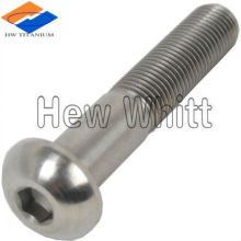 hot forged titanium button bolt ISO 7380